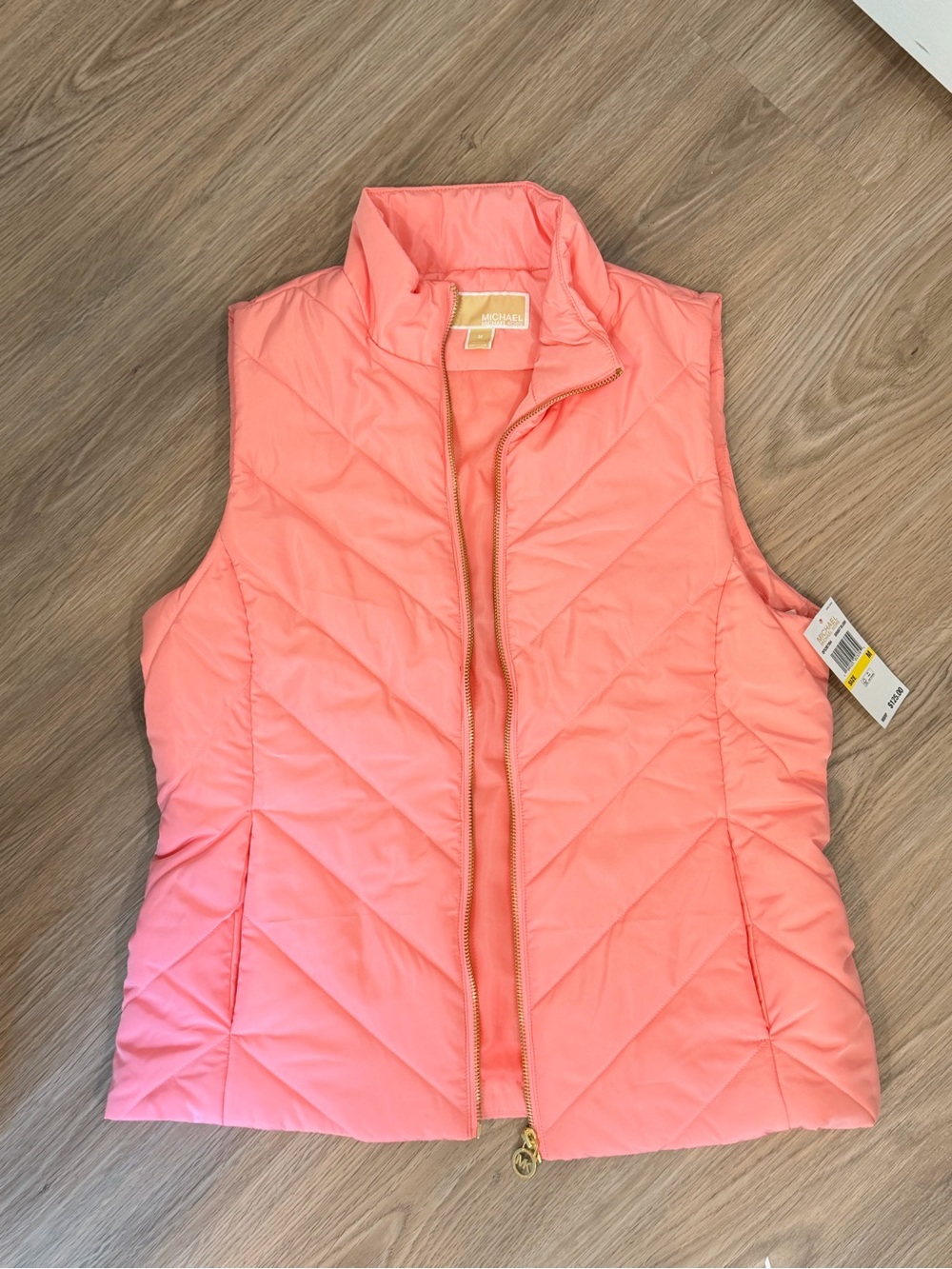 Michael Kors Coral Quilted Puffer Vest - Women
